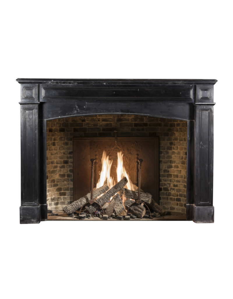 Rustic Black Belgian Marble Surround