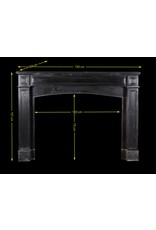 Rustic Black Belgian Marble Surround