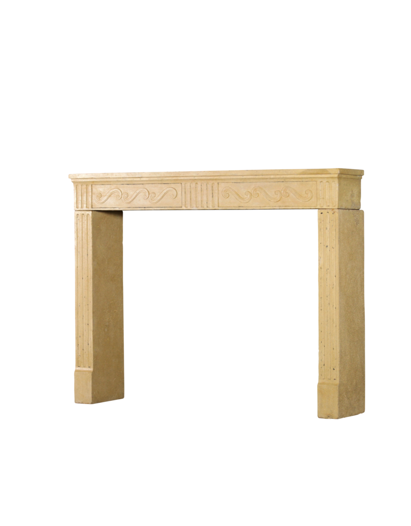 Maison Leon Van den Bogaert Französisch klassiker Kalkstein Kamin