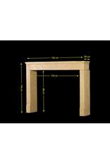 Maison Leon Van den Bogaert Französisch klassiker Kalkstein Kamin