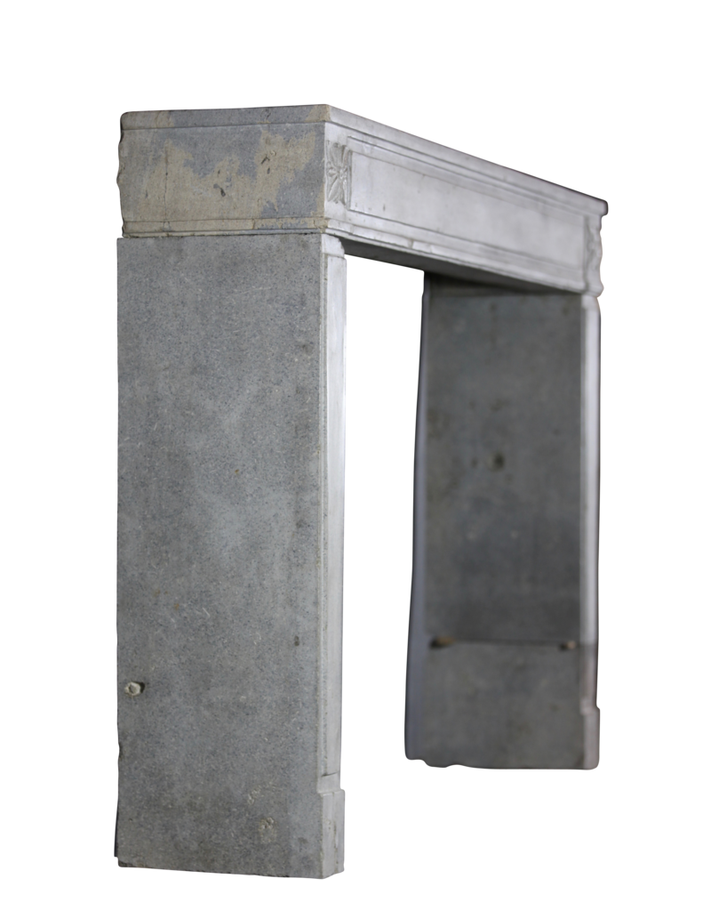 Maison Leon Van den Bogaert Small Budget Vintage French Country Fireplace Surround