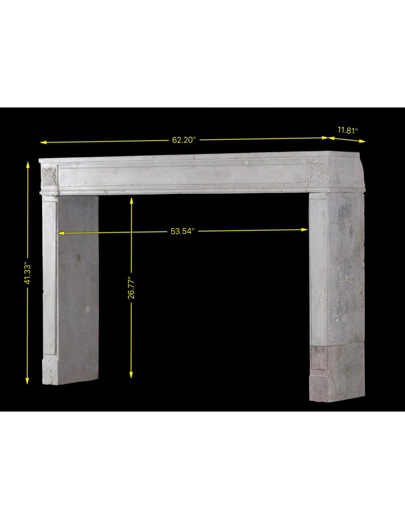 Maison Leon Van den Bogaert Small Budget Vintage French Country Fireplace Surround