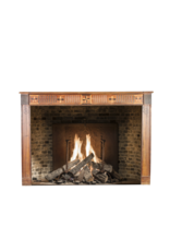 French Country Wooden Fireplace Mantle