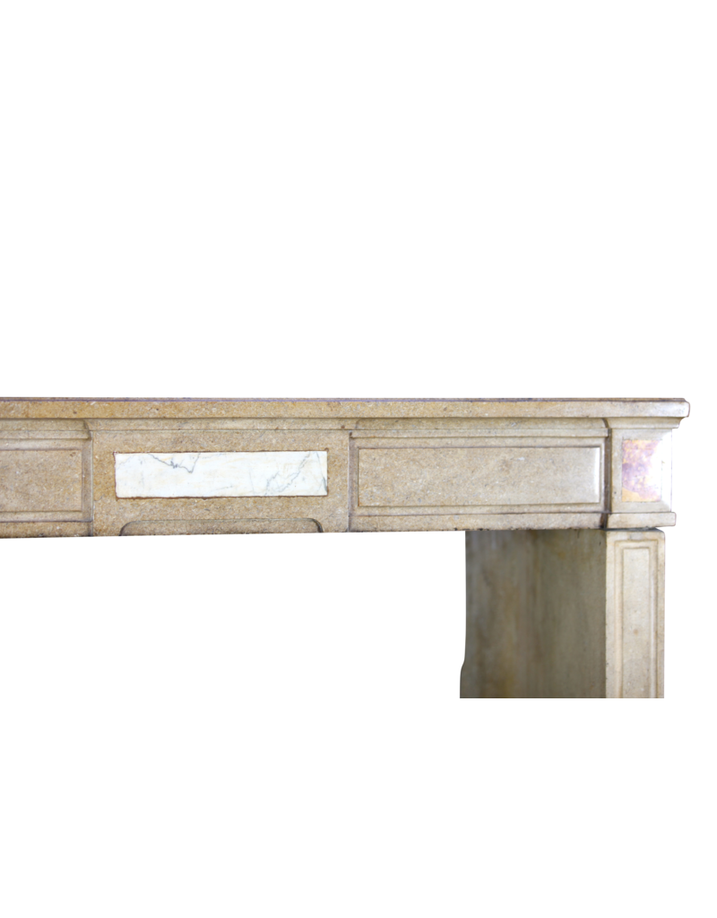 Maison Leon Van den Bogaert Timeless Chic French Reclaimed Fireplace Surround