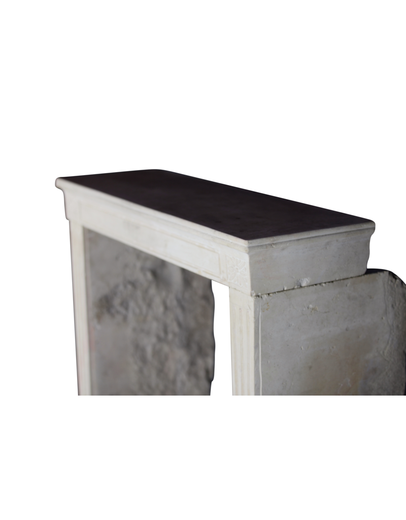 Fine French Limestone Reclaimed Fireplace Surround