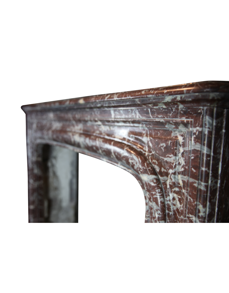 19Th Century Belgian Marble Fireplace Surround