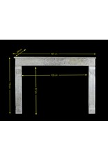 Siglo 18 Fine Francesa Chimenea En Mármol