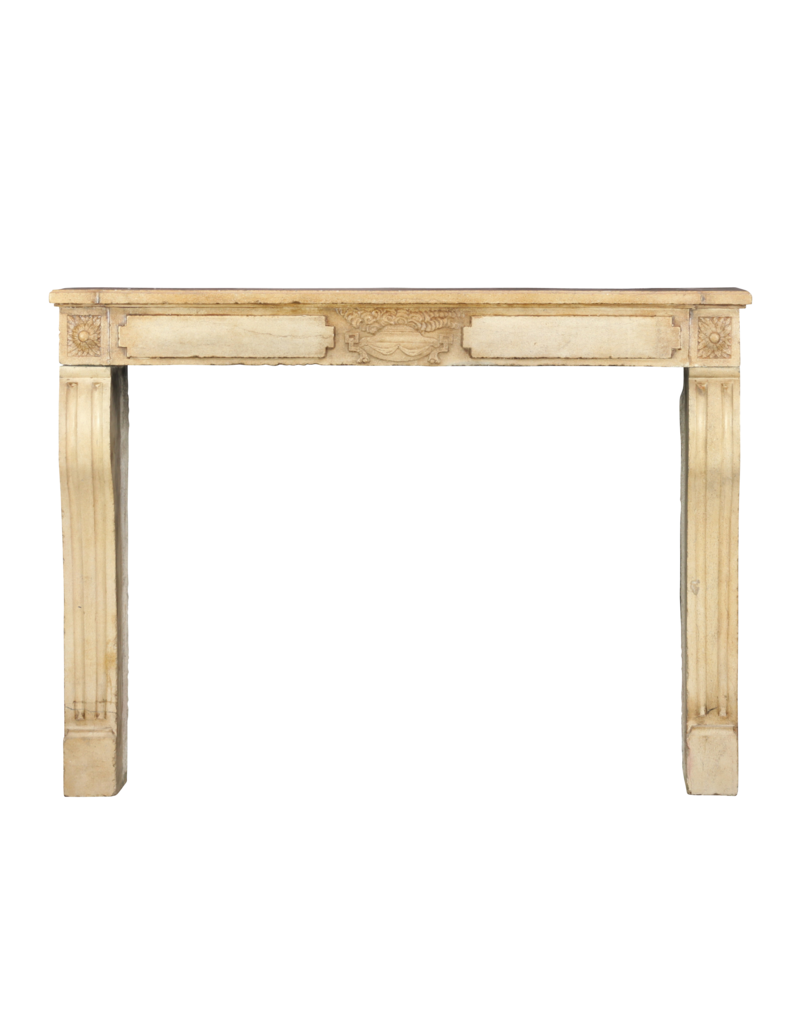 Fine Louis XVI Style Vintage Fireplace Surround