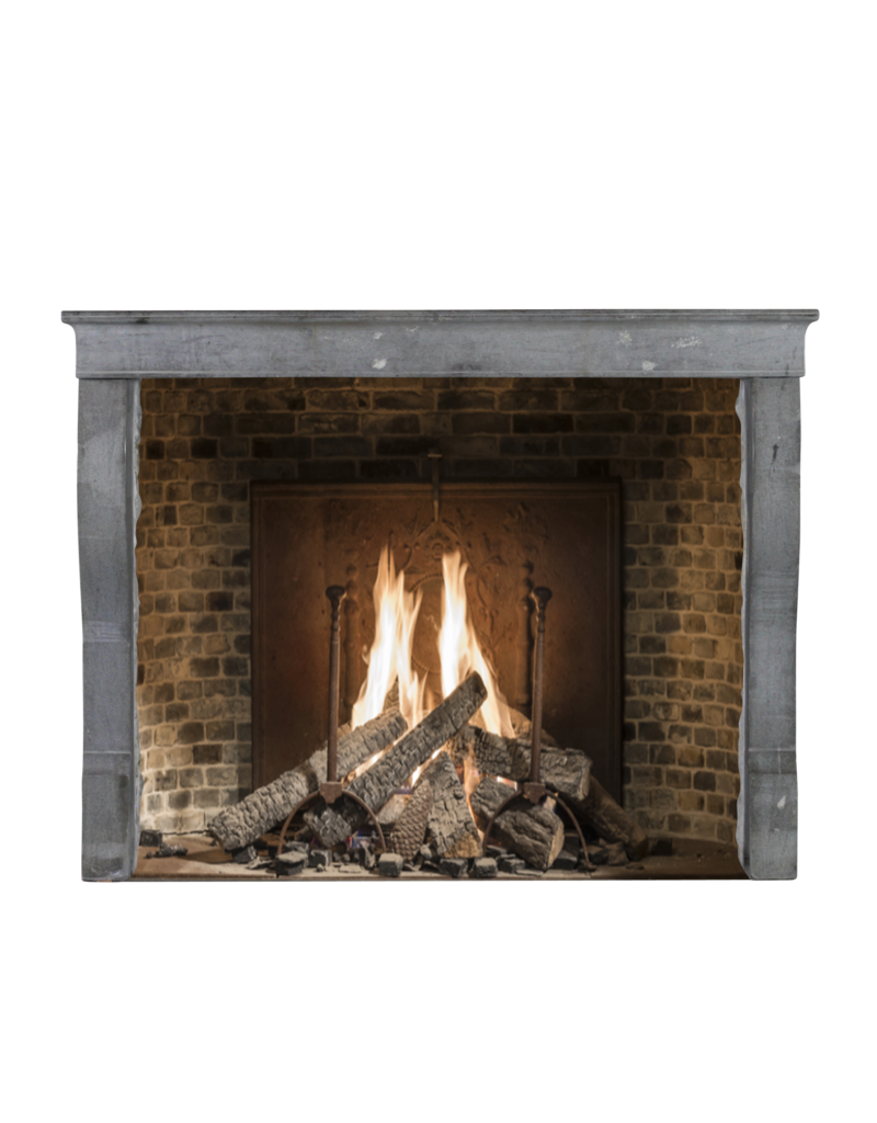 Small Timeless Vintage European Fireplace Surround