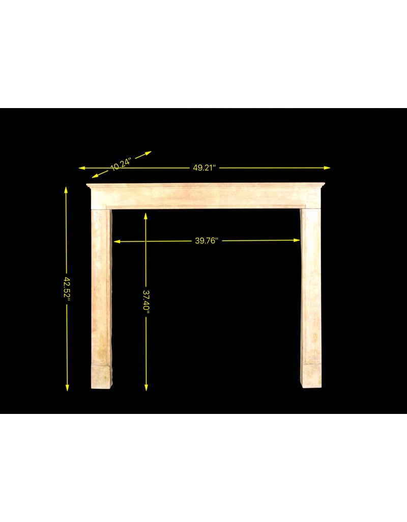 French Chique Rose Fireplace Surround