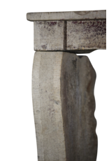 Maison Leon Van den Bogaert French Country Mantle In Limestone