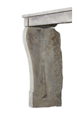 Maison Leon Van den Bogaert French Country Mantle In Limestone