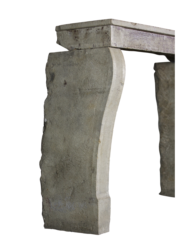 Maison Leon Van den Bogaert French Country Mantle In Limestone