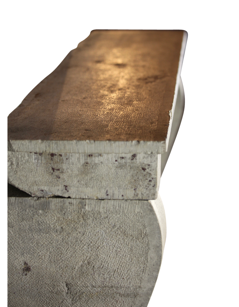 Maison Leon Van den Bogaert French Country Mantle In Limestone