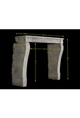 Maison Leon Van den Bogaert French Country Mantle In Limestone