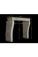 Maison Leon Van den Bogaert French Country Mantle In Limestone