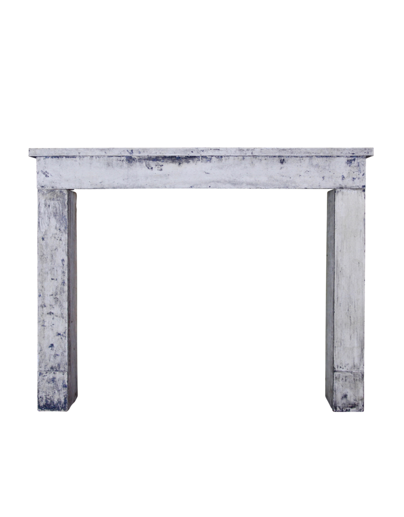 Maison Leon Van den Bogaert Rustic französisch Kalkstein Kaminverkleidung