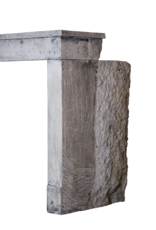 Maison Leon Van den Bogaert Rustic französisch Kalkstein Kaminverkleidung