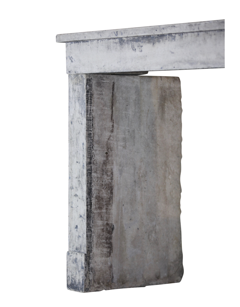 Maison Leon Van den Bogaert Rustic französisch Kalkstein Kaminverkleidung