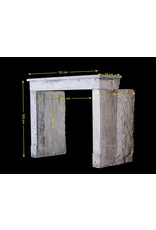 Maison Leon Van den Bogaert Rustic französisch Kalkstein Kaminverkleidung