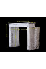 Maison Leon Van den Bogaert Rustic französisch Kalkstein Kaminverkleidung