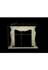 Green Onyx Classic Fireplace Mantle