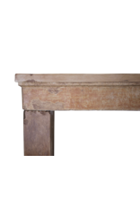 Maison Leon Van den Bogaert Rustic Antik Reclaimed Bauernhaus Kalkstein Kaminmaske