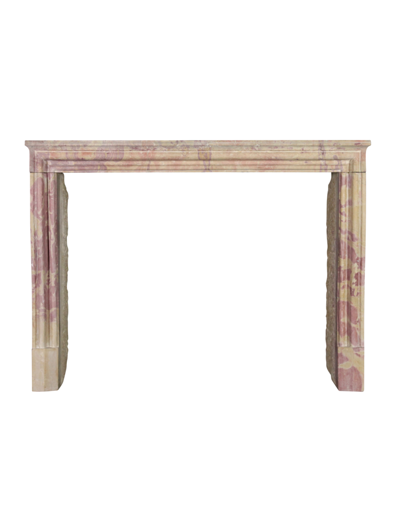 Multi Color French Vintage Fireplace Surround