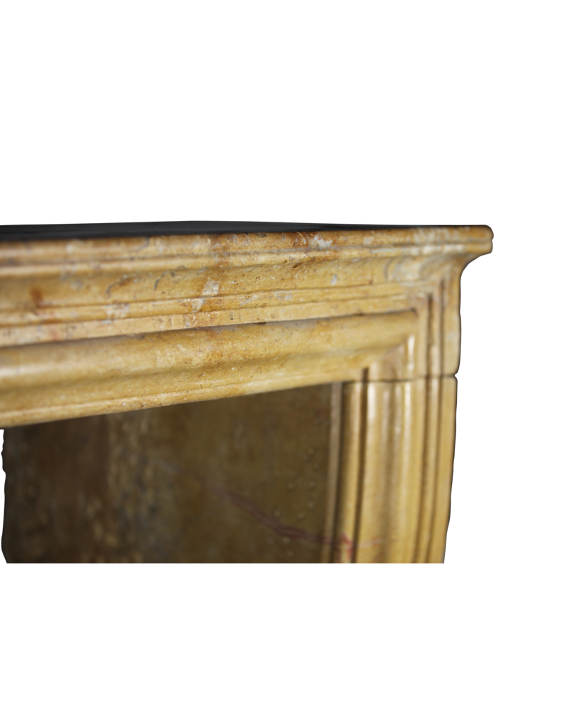 The Antique Fireplace Bank Multi Color Französisch Jahrgang Kaminmaske Im Kalkstein