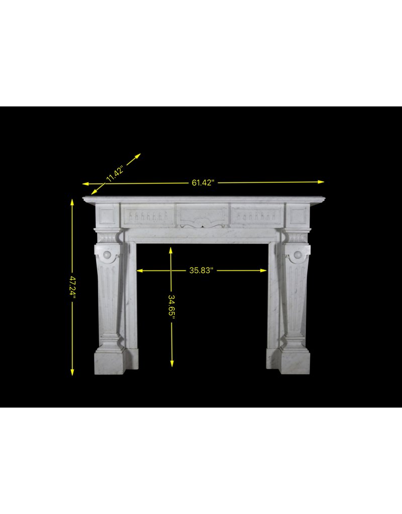 Carrara Vintage Fireplace Surround