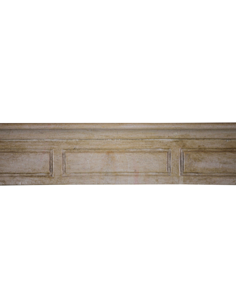 Maison Leon Van den Bogaert Zweifarbig französisch antiken Stein Kamin
