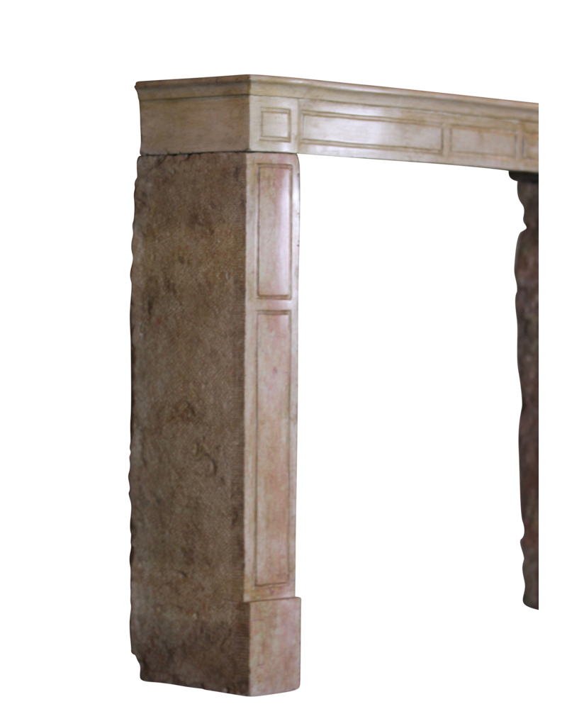 Bicolor French Antique Stone Surround