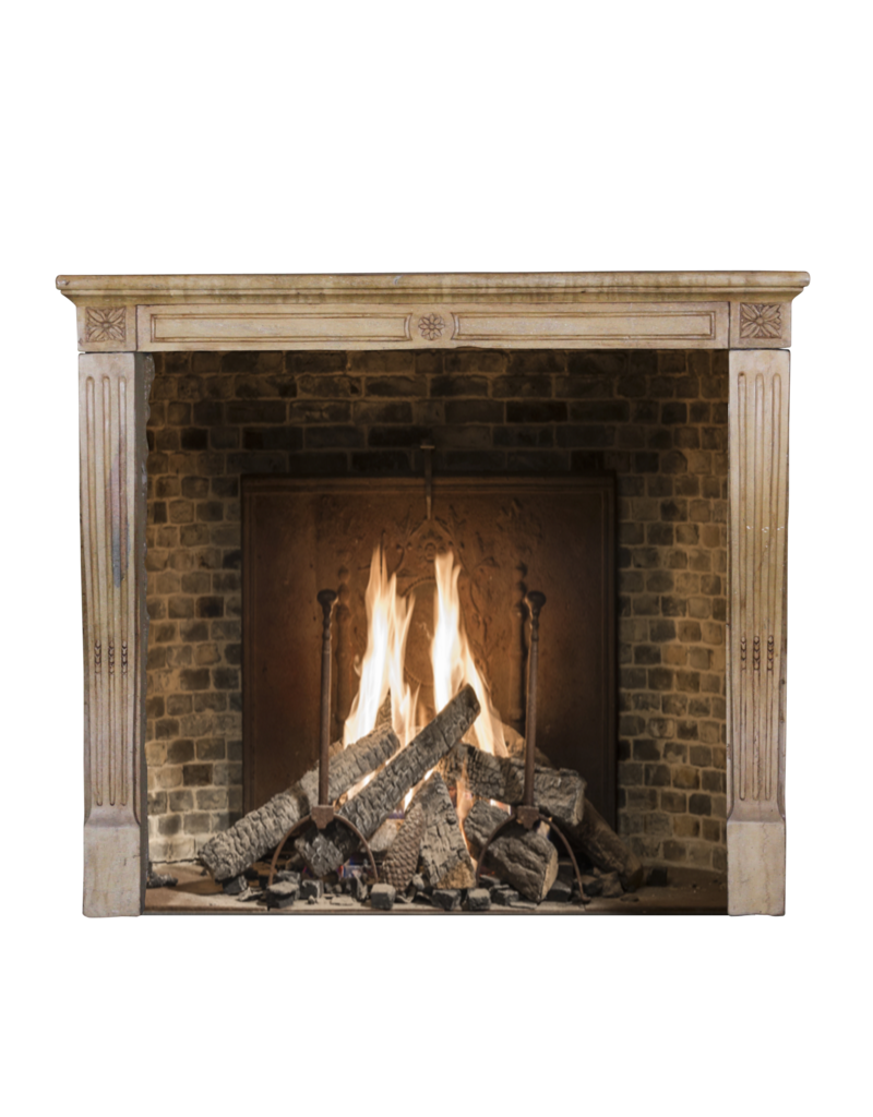 LXVI French Stone Fireplace Surround