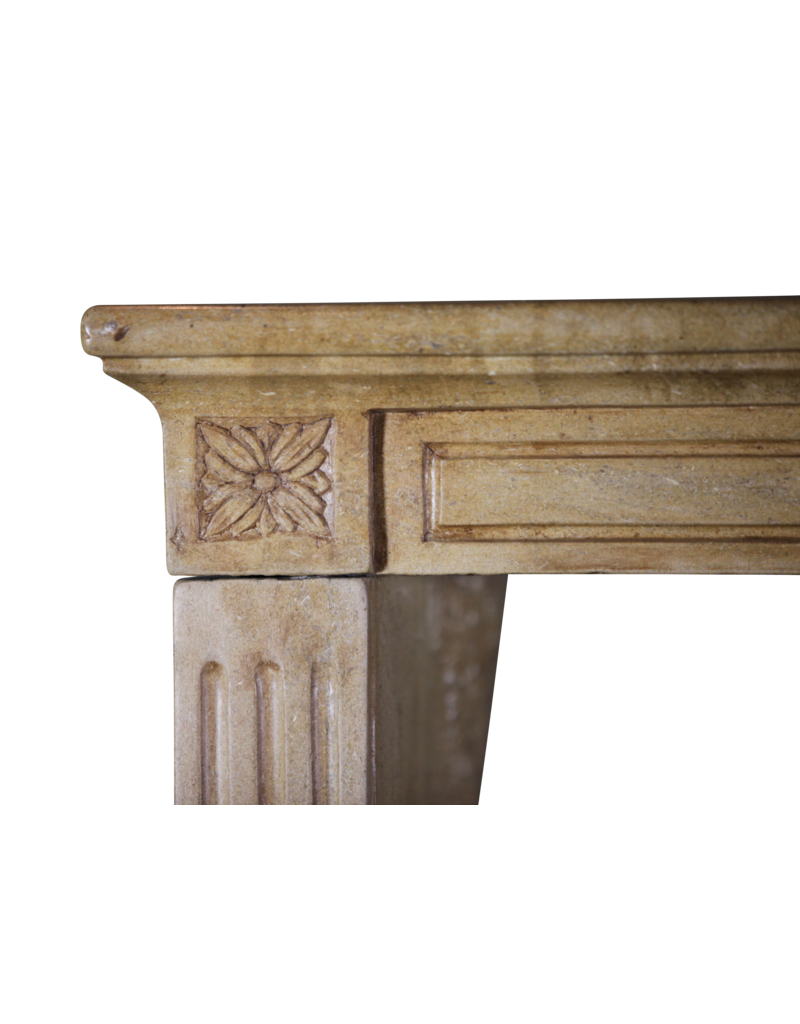 LXVI French Stone Fireplace Surround