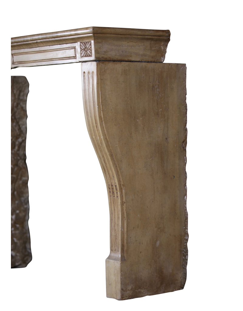 LXVI French Stone Fireplace Surround