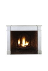 Maison Leon Van den Bogaert Vintage-Kaminmaske aus Carrara-Marmor