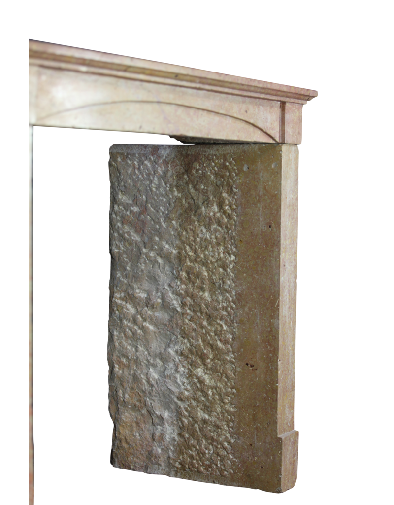 Fine Straight French Style Reclaimed Fireplace Surround