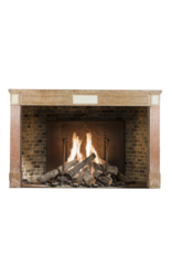 18Th Century Red Stone Vintage Fireplace Surround