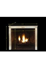 Elegant Vintage French Fireplace Surround