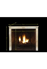 Elegant Vintage French Fireplace Surround