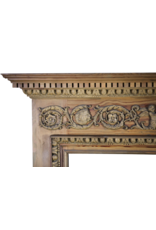 Maison Leon Van den Bogaert Britische Georgianische Kaminmaske aus Kiefernholz