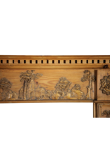 Maison Leon Van den Bogaert Feiner englischer Kamin aus Kiefernholz