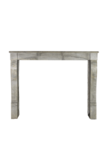 Maison Leon Van den Bogaert Französisch blau Stein antike Kamin
