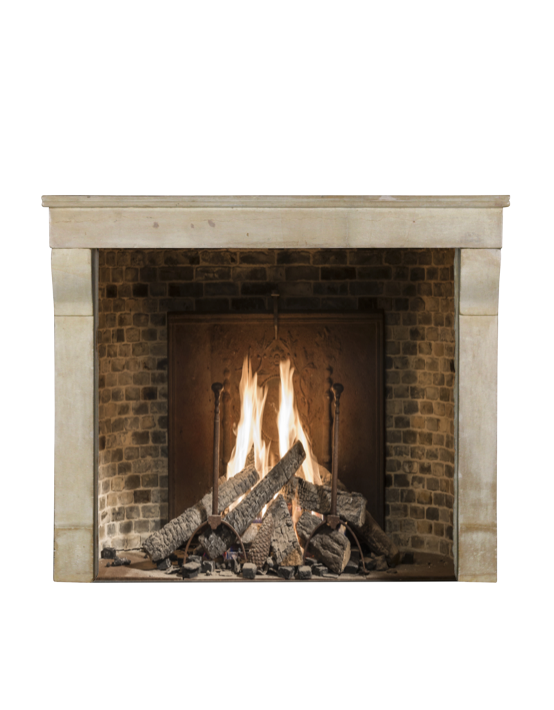 Fine French Limestone Reclaimed Fireplace Surround