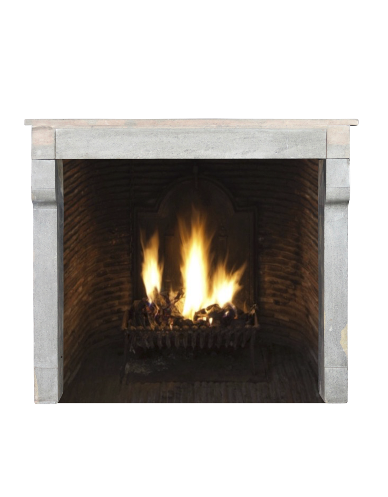 Louis Philippe Period Stone Fireplace Surround