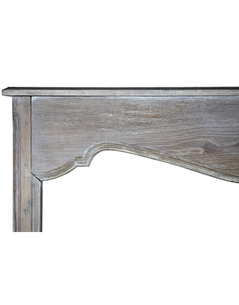 Grand Rustic Oak Fireplace Mantel