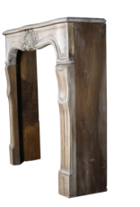 Maison Leon Van den Bogaert Régence-Kaminverkleidung aus Eiche aus dem 20. Jahrhundert
