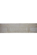 Maison Leon Van den Bogaert Feiner französischer Kalksteinkamin aus dem 18. Jahrhundert