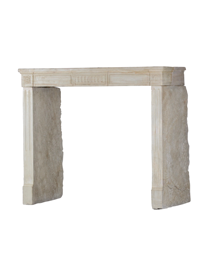 The Antique Fireplace Bank 18Th Century Fine French Fireplace In Limestone