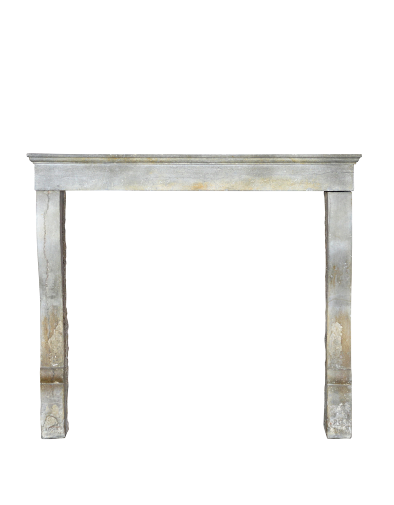 Small Bicolor French Timeless Fireplace Mantle